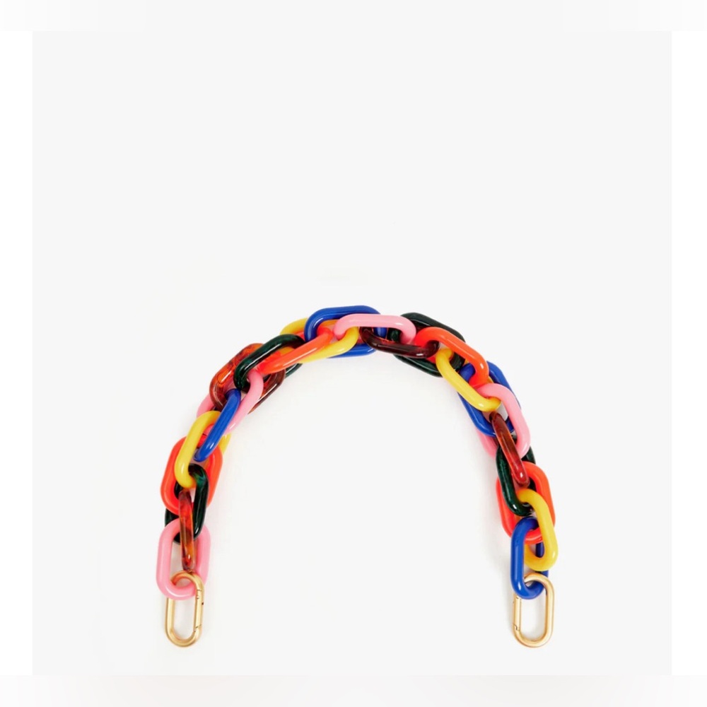 NWT Clare V Shortie Strap RARE RAINBOW 🌈